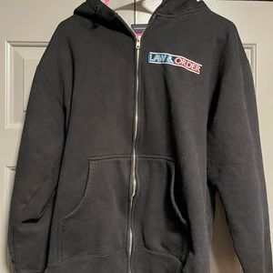 Law and Order Zip-up Hoodie